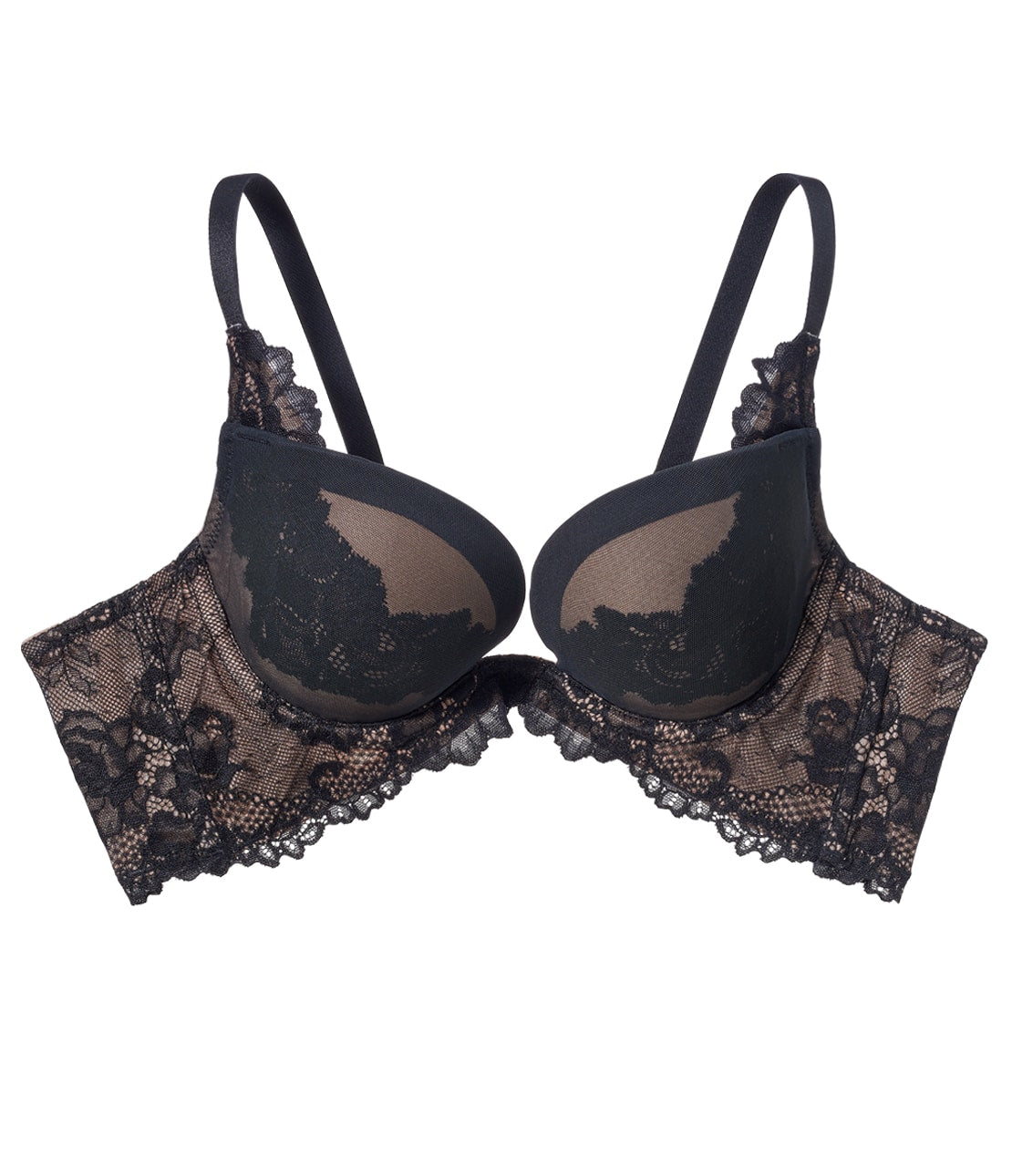 Peach John Luxury Lace Bra, Black