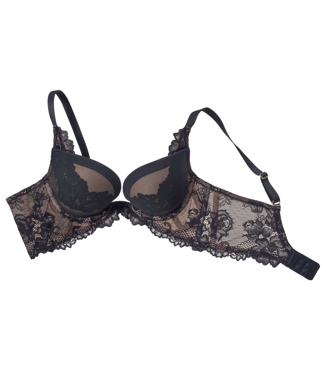 Peach John Luxury Lace Bra, Black