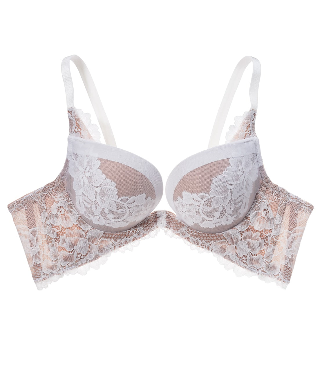 Peach John Luxury Lace Bra, White