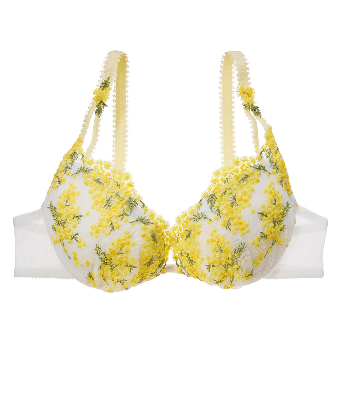 Peach John, Japanese Mimosa Floral Bra