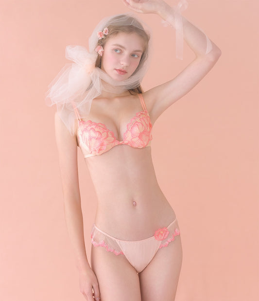 Peach John, Japanese Peony Flower Panties