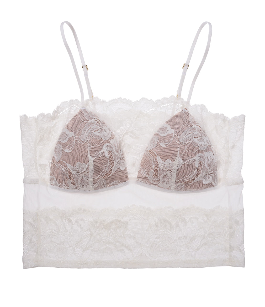 Peach John, Japanese Lace Bra, White